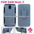 defender combo case for Samsung galaxy Note 3 mobile phone cover